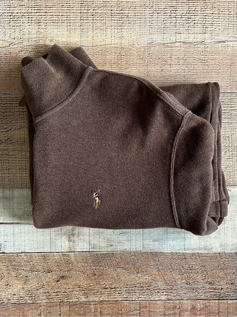 Polo by Ralph Lauren Men's Quarter Zip Sweater